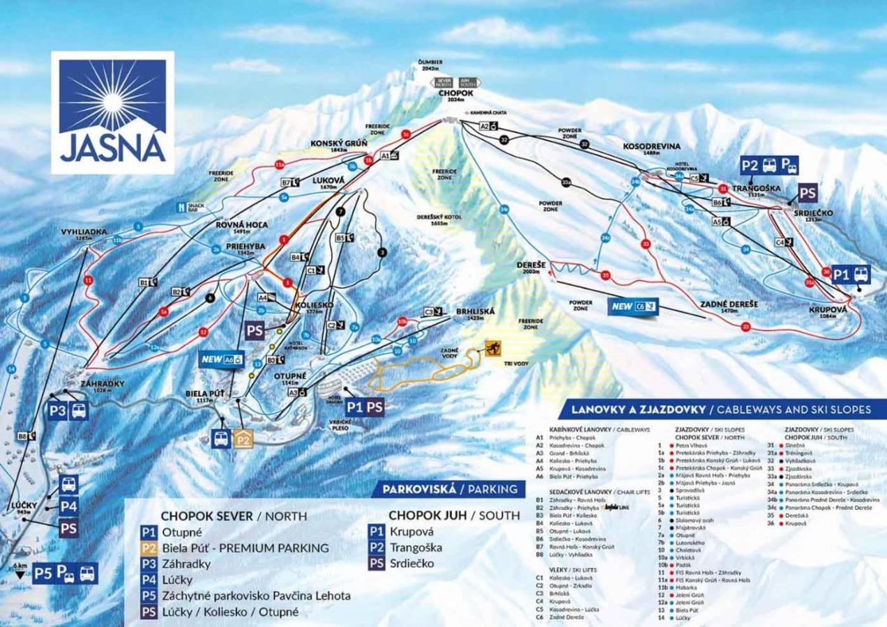 Myto Apartments Bergmax, Ski Jasna Chopok 10Min Transit - Resort Myto Apartments, Parking Free Mýto pod Ďumbierom Exteriör bild